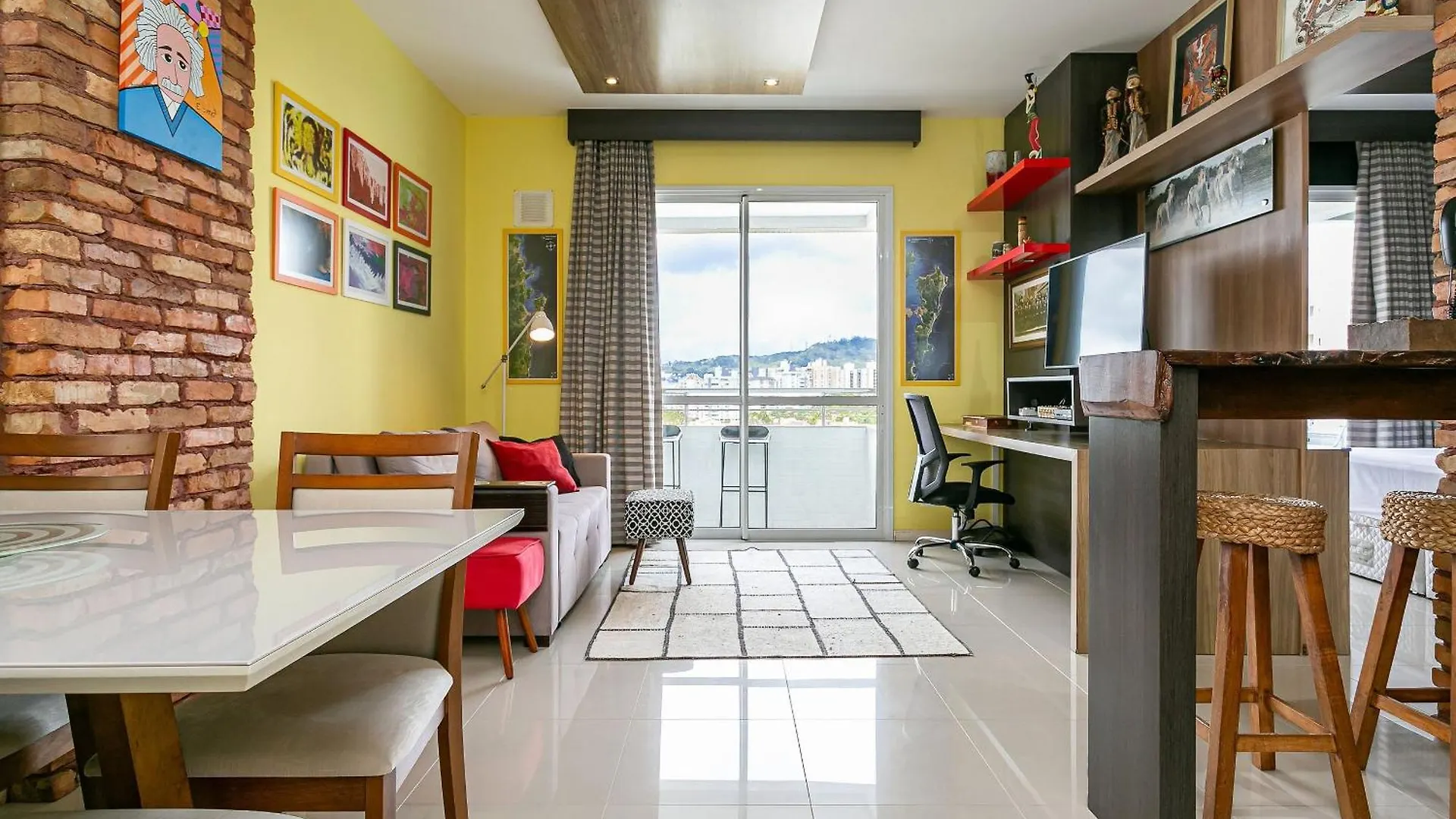 דירות Florianópolis Wi-Fi 500Mb | Smart Tv De 43